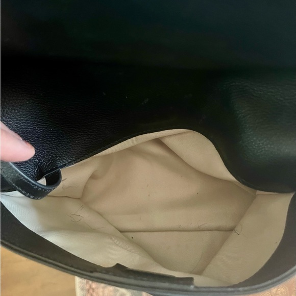 Mina Baie Full Kinney Backpack-Black Full Grain Leather (not Vegan) - Picture 7 of 9